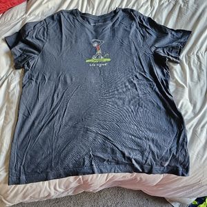 Life is Good Golf Tee